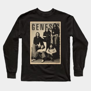 Genesis Rock Legends - Pay Tribute on Your Classic Band T-Shirt Long Sleeve T-Shirt